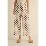 Polka Dot Wide Leg Pant - Greige Goods