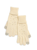 Perla Touchscreen Gloves - Greige Goods