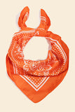 Paisley Design Square Scarf - Greige Goods