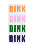 Pickleball "Dink" Towel - Greige Goods