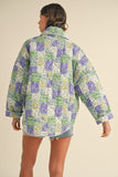 Patchwork Floral Quilted Jacket - Greige Goods