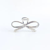 Metal Bow Claw Clip - Greige Goods
