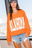 Oklahoma Graphic Sweatshirt - Greige Goods