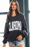 Oklahoma Graphic Sweatshirt - Greige Goods