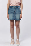 Quinn Denim Skirt - Greige Goods