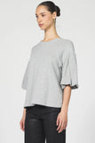 Matteo Puff Sleeve Sweater - Greige Goods