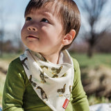 O Kerchief Bib - Greige Goods