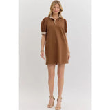 Polo Pullover Dress - Greige Goods