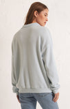 Nico Reverse Fleece Top - Greige Goods