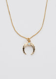 Opal Moon Necklace - Greige Goods