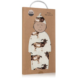 Greige Baby Gown & Hat Set - Greige Goods