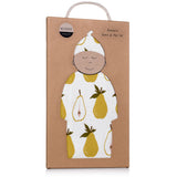 Greige Baby Gown & Hat Set - Greige Goods