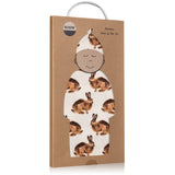 Greige Baby Gown & Hat Set - Greige Goods