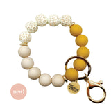 Wristlet Keychain - Greige Goods