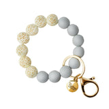 Wristlet Keychain - Greige Goods