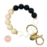 Wristlet Keychain - Greige Goods