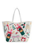 Bubbles Gifting Tote - Greige Goods