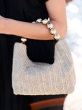 Alys Top Handle Bag - Greige Goods