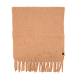 Solid Woven Scarf - Greige Goods