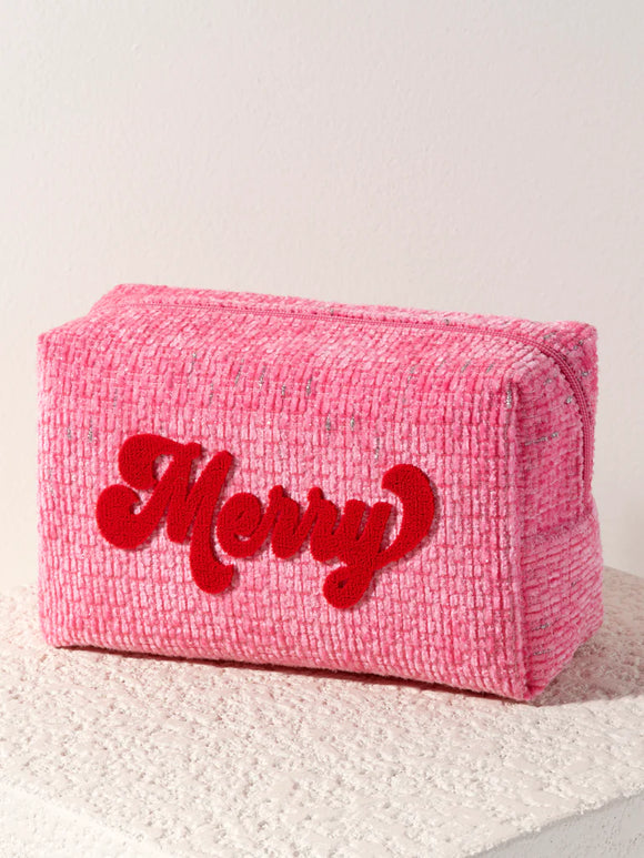 Merry Zip Pouch - Greige Goods