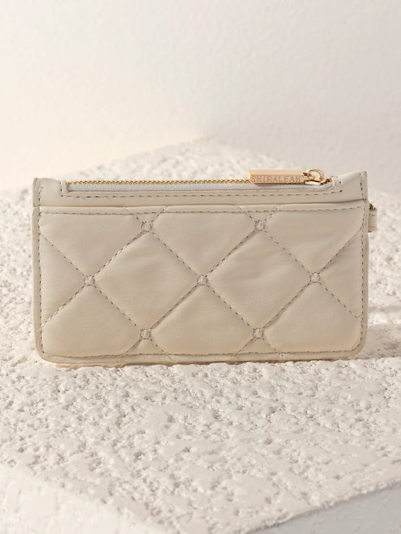 Mademoiselle Card Case - Greige Goods