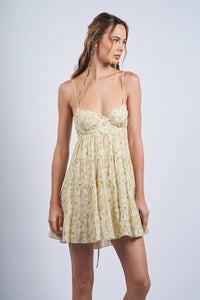 Morning Glory Corset Mini - Greige Goods