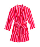 Felicity Stripe Robe - Greige Goods