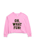 Oh What Fun Sweatshirt - Greige Goods