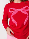 Pearl Bow Classic Sweatshirt - Greige Goods