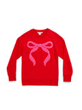 Pearl Bow Classic Sweatshirt - Greige Goods