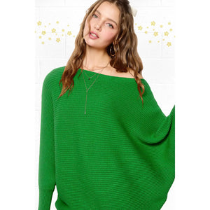 Boat Neck Sweater - Greige Goods