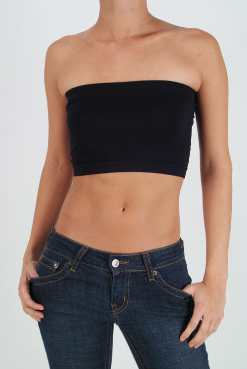 Seamless Bandeau - Greige Goods