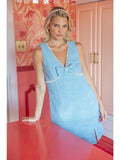 Pearl Detail Tweed Dress - Greige Goods
