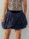 Balloon Mini Skirt - Greige Goods