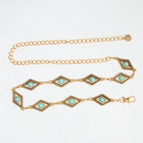Turquoise Waist Chain - Greige Goods