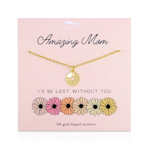 Amazing Mom Gift Necklace - Greige Goods