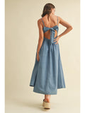 Denim Midi Dress - Greige Goods