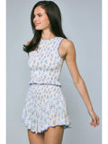 Ditsy Floral Top & Skort Set - Greige Goods
