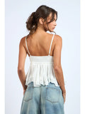 Tiered Ruffle Top - Greige Goods