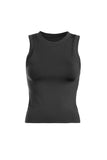 Smooth Thick Banded Tank - Greige Goods