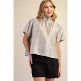 The Uptown Edit Top - Greige Goods