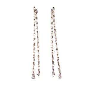 Swingy Diamonds Earrings - Greige Goods