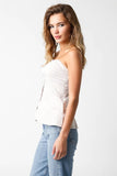 Elsie Top - Greige Goods