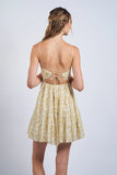 Morning Glory Corset Mini - Greige Goods