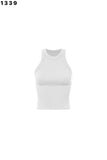 Rib Wide Band Tank - Greige Goods