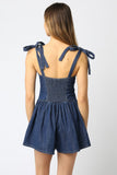Paige Denim Romper - Greige Goods