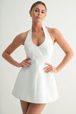 Halter Mini Dress