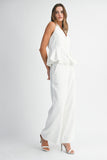 Halter Neck Top & Pants Set