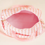 On-The-Go Quilted Weekender Bag
