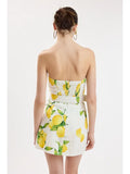 Lemon Fit-in Mini Dress - Greige Goods